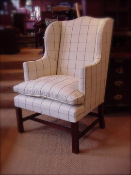 Chapman Wing Chair in Fabric