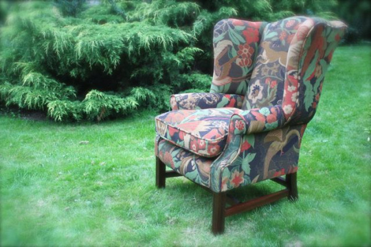 The Georgian Wing Chair in Fabric