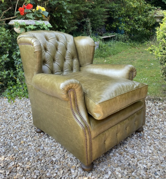 Deep Winged Armchair