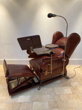 J Foot & Son Ltd Antique Burlington Leather Chair