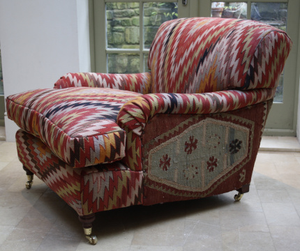 Single Kilim Lansdown Chair
