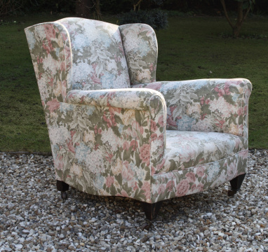Edwardian Armchair for reupholstery .......