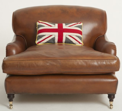 The Snuggler Lansdown Chair in Leather