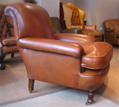 Late Victorian Leather Chair
