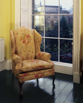 The Queen Anne Wing Chair in Fabric