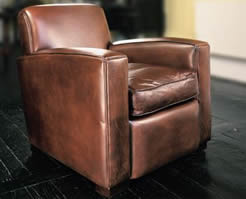 The Deco Chair in Leather