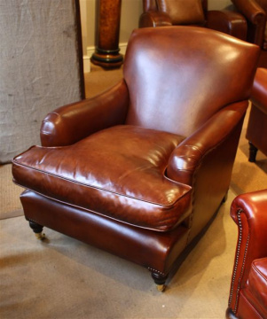 Oxford Study Chair in Leather