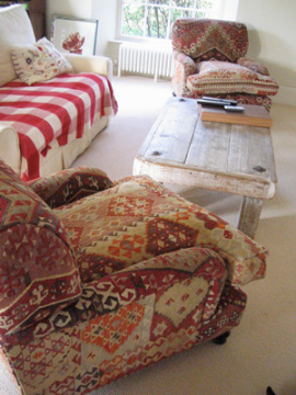 Lansdown Chair in Kilim