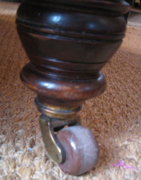 19th Century Buttoned Back Study Chair