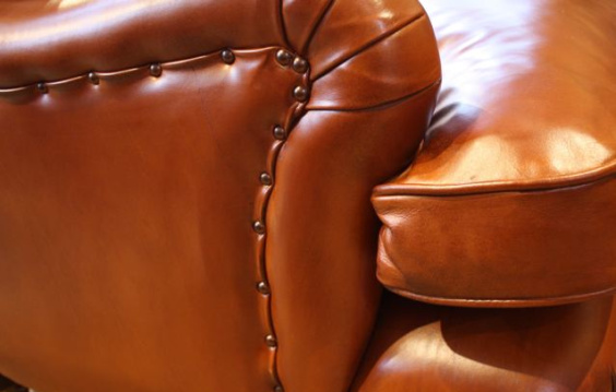 Petit Leather Club Chair