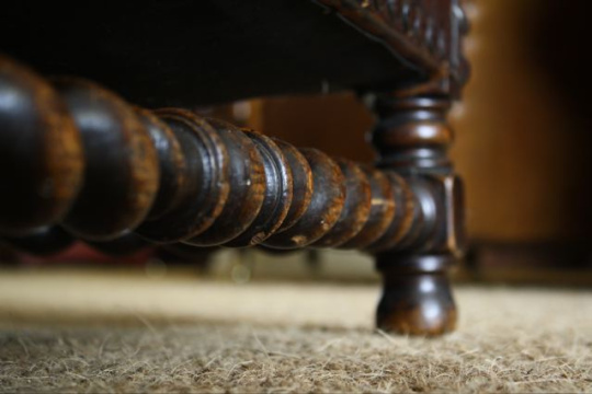 Early 20th Century Leather Armchair