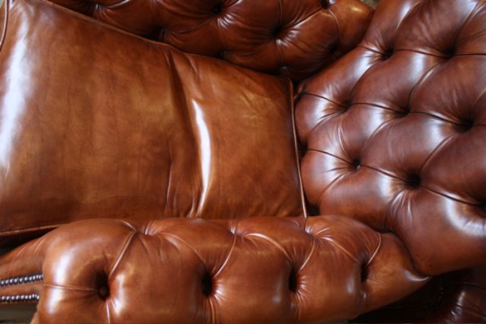 Fully Buttoned Victorian Leather Pair