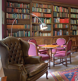 The Queen Anne Wing Chair in Leather