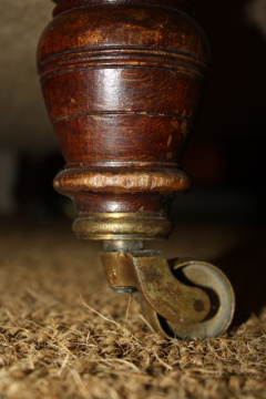 19th Century Leather Armchair