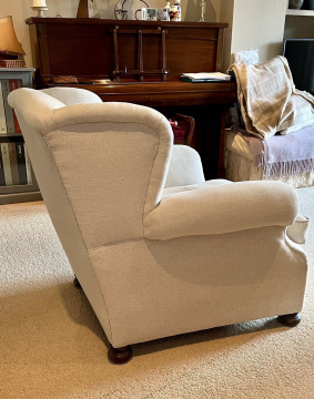 Deep Winged Armchair