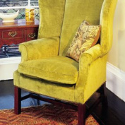 The Georgian Wing Chair in Fabric