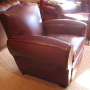 Leather Moustache Chair