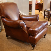 Late 19th Century Leather Arm Chair