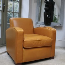 Leather Deco Chair