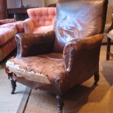 Victorian Leather Chair