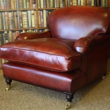 Antique Red Lansdown Chair