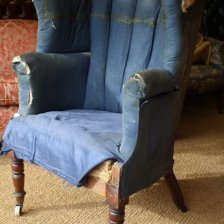 Early 19th Century Library Chair