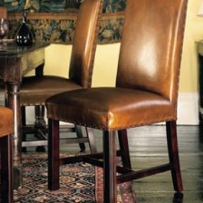 The Dining Chair in Leather