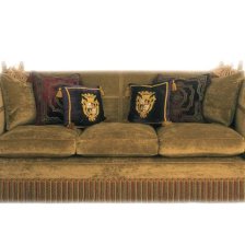 The Three-Seater Knole Sofa in Fabric