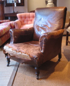 Victorian Leather Chair